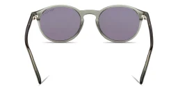 Shop TOM FORD Prescott Round Sunglasses in Shiny Light Green online.