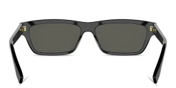 Shop FENDI FF Squared Cat-Eye Sunglasses in Black online.