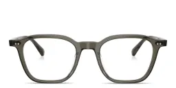 Shop OLIVER PEOPLES Arllett Unisex Square Eyeglasses in Inkwell online.