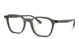 Shop OLIVER PEOPLES Arllett Unisex Square Eyeglasses in Inkwell online.