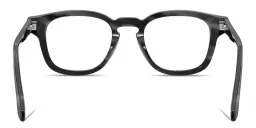 Shop GIORGIO ARMANI Logo Print Unisex Pillow Eyeglasses in Brushed Grey online.