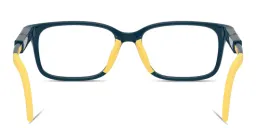 Shop Ray-Ban Junior Optics Kids Panthos Eyeglasses in Blue Yellow online.