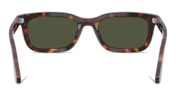 Shop PERSOL Arrow Unisex Rectangle Sunglasses in Havana online.