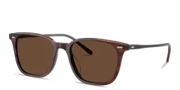 Shop OLIVER PEOPLES Laedin Unisex Square Sunglasses in Morado Tortoise online.