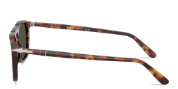 Shop PERSOL Gae Unisex Square Sunglasses in Havana online.