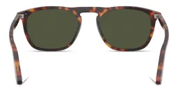 Shop PERSOL Gae Unisex Square Sunglasses in Havana online.