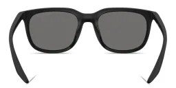 Shop Prada Linea Rossa Logo Signature Pillow Sunglasses in Matte Black online.