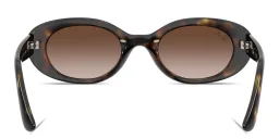 Shop Ray-Ban Junior Kids Oval Sunglasses in Havana online.