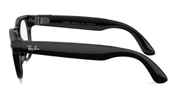 Shop Ray-Ban Meta Scriber Optics Unisex Panthos Eyeglasses in Black online.