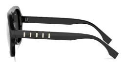 تسوق Five Sisters Aviator Sunglasses فيندي بلون Black أونلاين.
