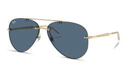 تسوق Engraved Logo Unisex Rimless Pilot Sunglasses راي بان بلون Arista أونلاين.