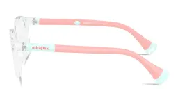 Shop Mira Flex Logo Kids Panthos Eyeglasses in Clear online.