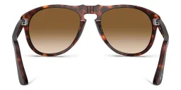 Shop PERSOL Pilot Sunglasses in Havana online.