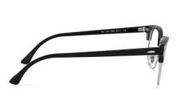 Shop Ray-Ban Clubmaster Optics Square Eyeglasses in Black online.