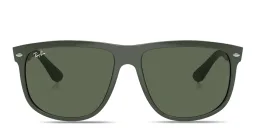 Shop Ray-Ban Boyfriend Square Sunglasses in Green online.