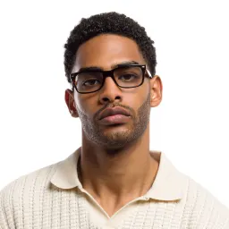 Shop Ray-Ban Unisex Square Eyeglasses in Dark Havana online.