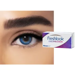 Shop Freshlook COLORBLENDS Monthly Color Contact Lenses - Brilliant Blue online.