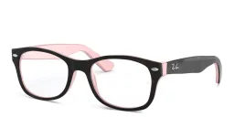 Shop Ray-Ban Junior Kids Square Acetate Eyeglasses in Havana online.