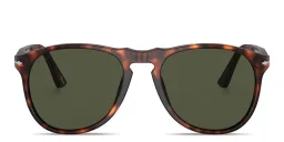 Shop PERSOL Pilot Sunglasses in Havana online.