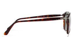 Shop PERSOL Pilot Sunglasses in Havana online.