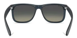 Shop Ray-Ban Justin Square Sunglasses in Rubber Blue online.