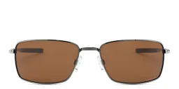 Shop Oakley Square Wire™ Rectangle Sunglasses in Silver online.
