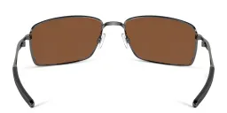 Shop Oakley Square Wire™ Rectangle Sunglasses in Silver online.