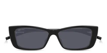 Square G Motif Cat-Eye Sunglasses