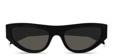 Logo Lettering Cat-Eye Sunglasses