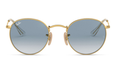 Round Flat Lenses Sunglasses