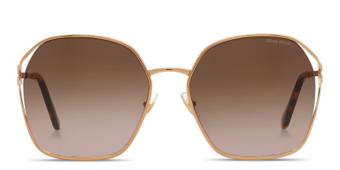 Half Rim Irregular Sunglasses