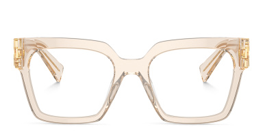 Vertical Logo Square Eyeglasses