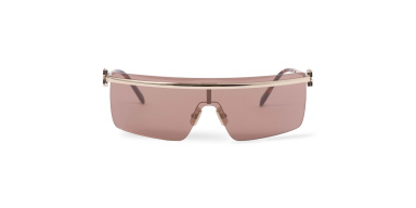 Rimless Irregular Sunglasses
