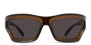 Signature Brown Mask Sunglasses