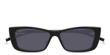 Square G Motif Cat-Eye Sunglasses