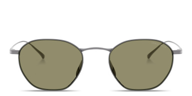 Engraved Logo Square Sunglasses