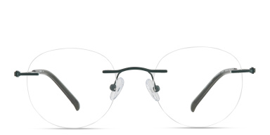 Rimless Panthos Eyeglasses