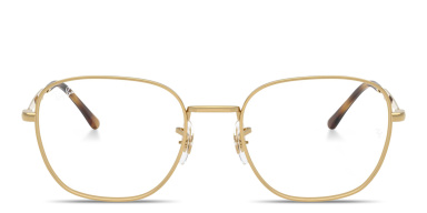 Optics Unisex Square Eyeglasses