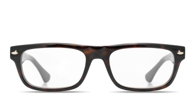Quindici Unisex Wide Rectangle Eyeglasses with Blue Light Filter