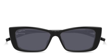 Square G Motif Cat-Eye Sunglasses