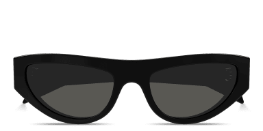 Logo Lettering Cat-Eye Sunglasses