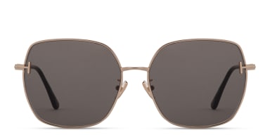 T Logo Oversized Square Sunglasses