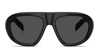 Logo Signature Irregular Sunglasses