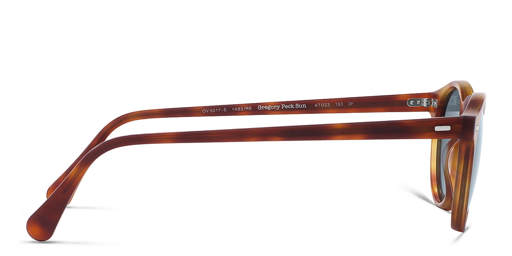 OLIVER PEOPLES Unisex Panthos Sunglasses in Semi-Matte LBR – Product Photo 3