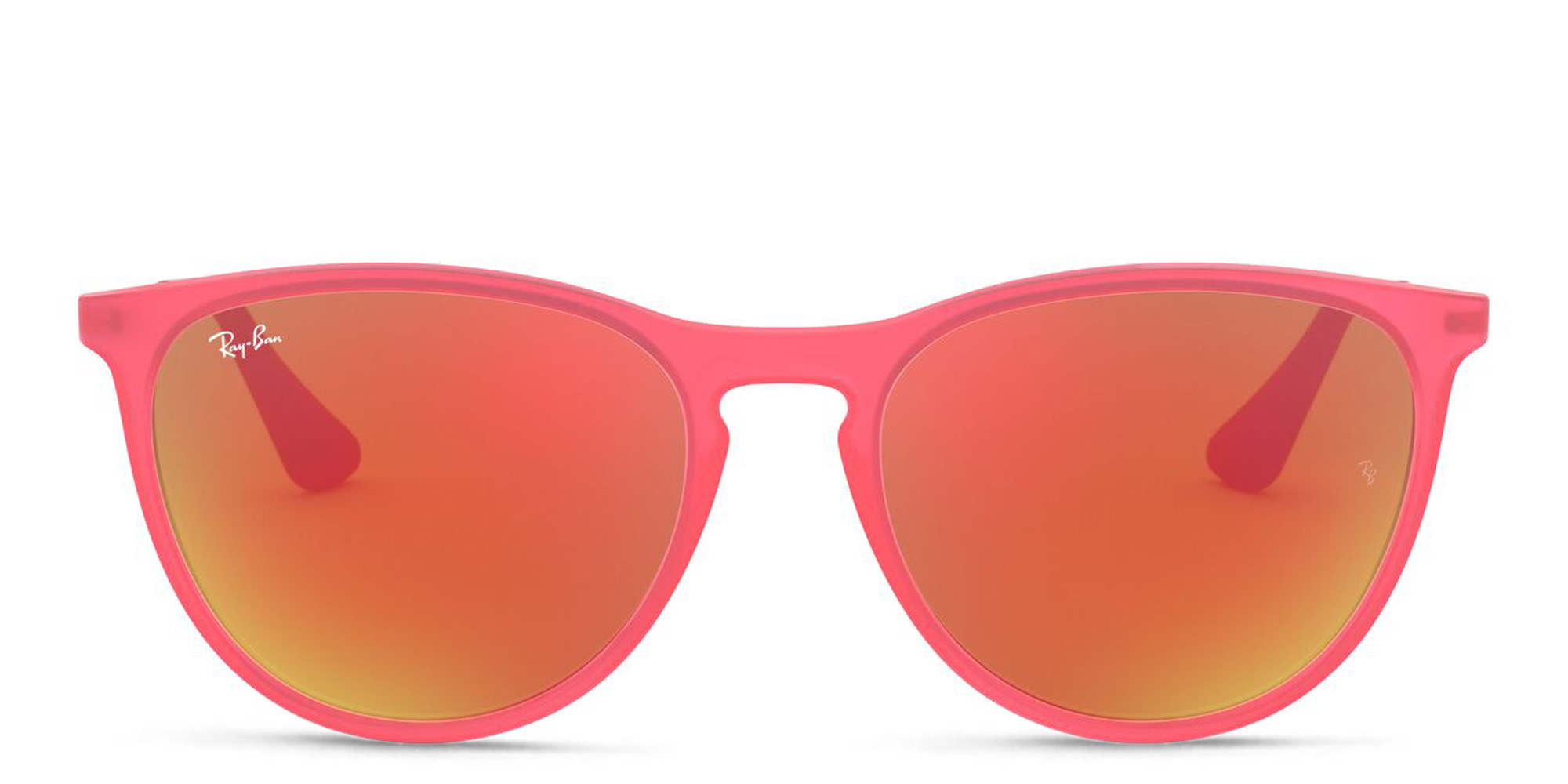 Ray-Ban Junior Kids Erika Round Sunglasses in Pink – Product Photo 1