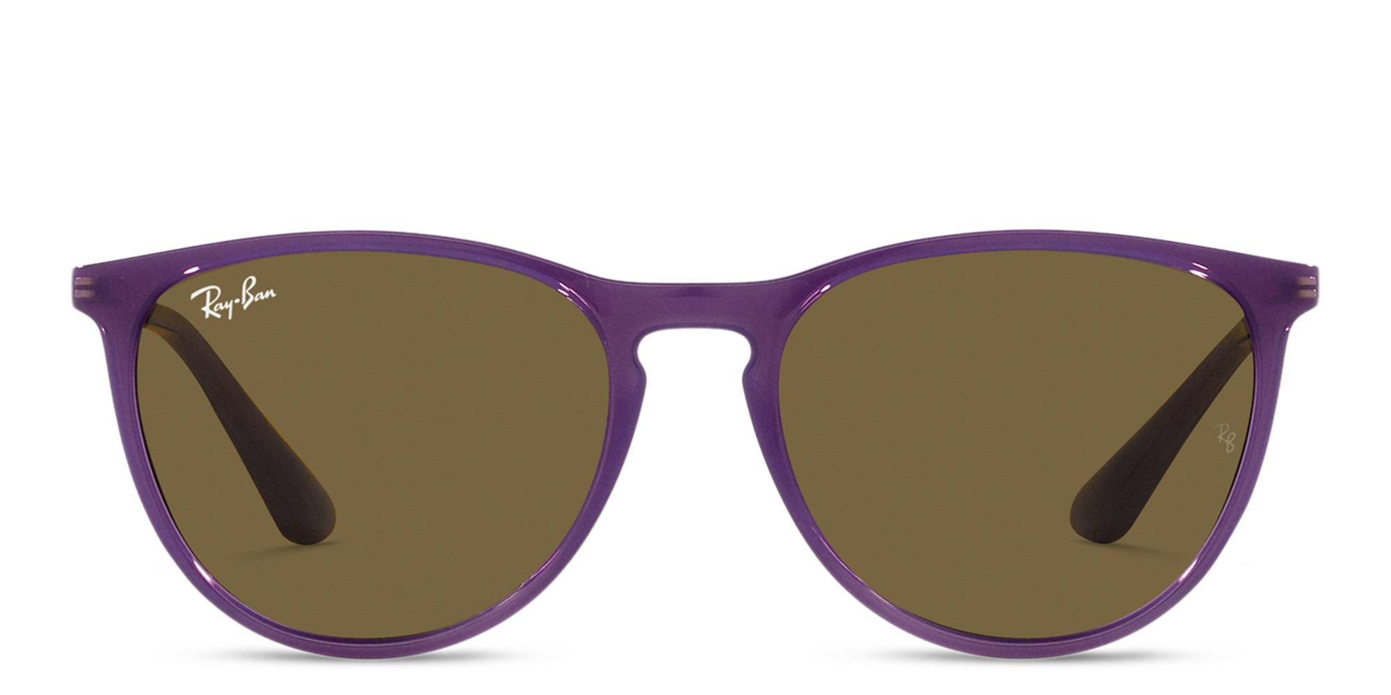 Ray-Ban Junior Kids Panthos Sunglasses in Opal Violet – Product Photo 1