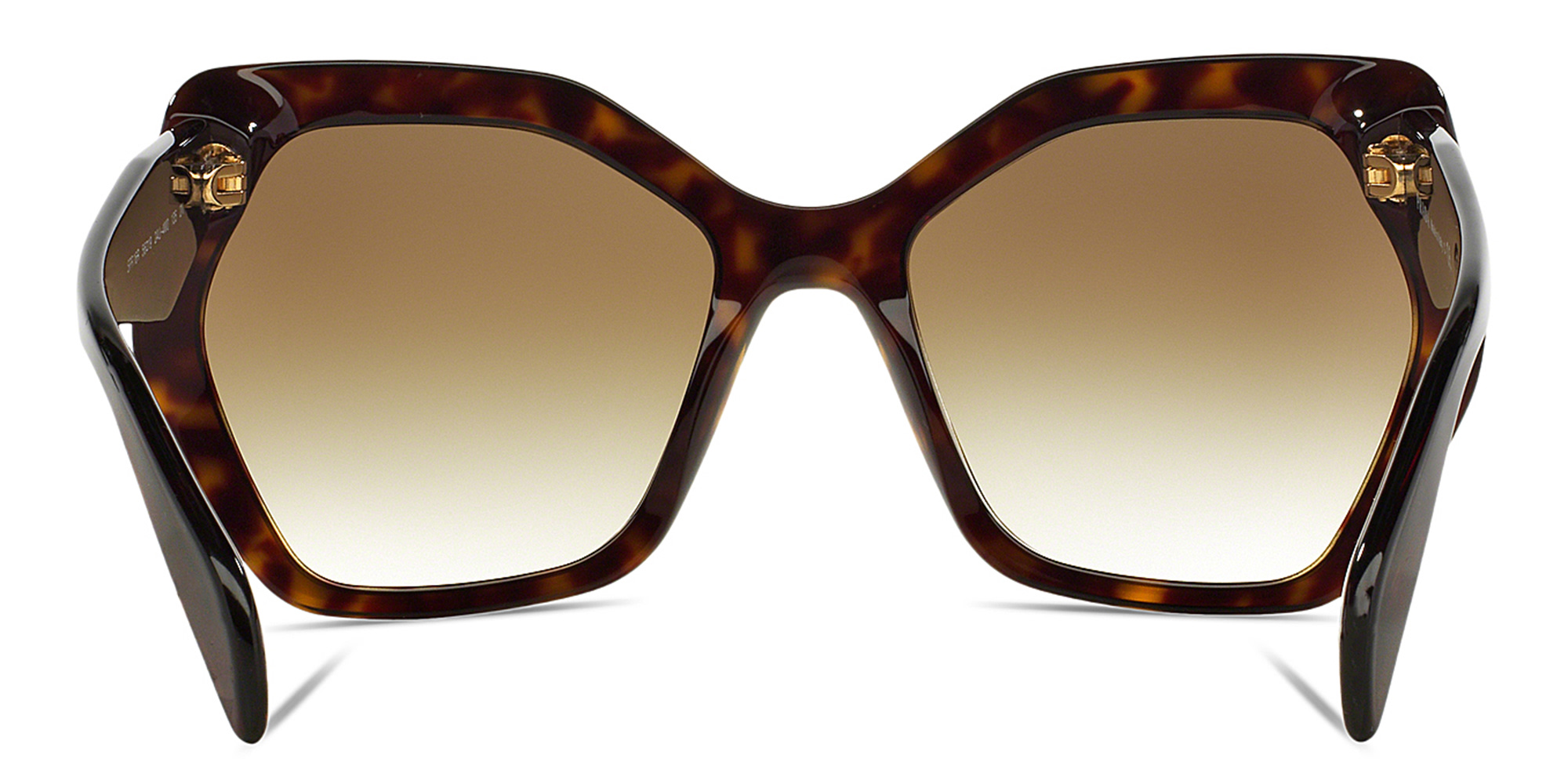 PRADA Irregular Sunglasses in Havana – Product Photo 4