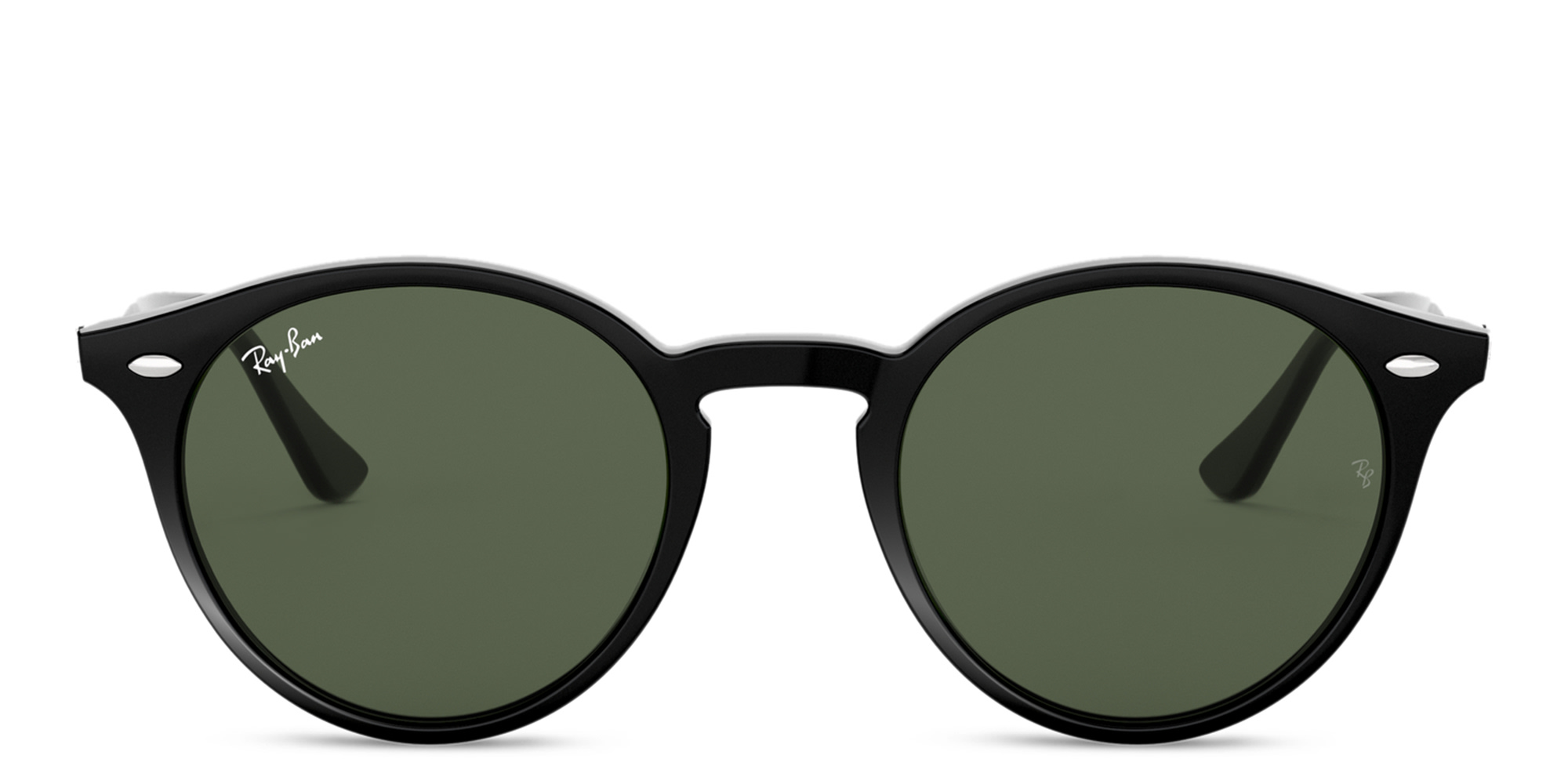 Ray-Ban Unisex Round Sunglasses in Black – Product Photo 1