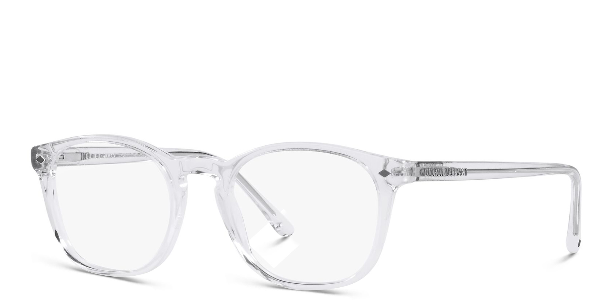 GIORGIO ARMANI Panthos Eyeglasses in Clear – Product Photo 2