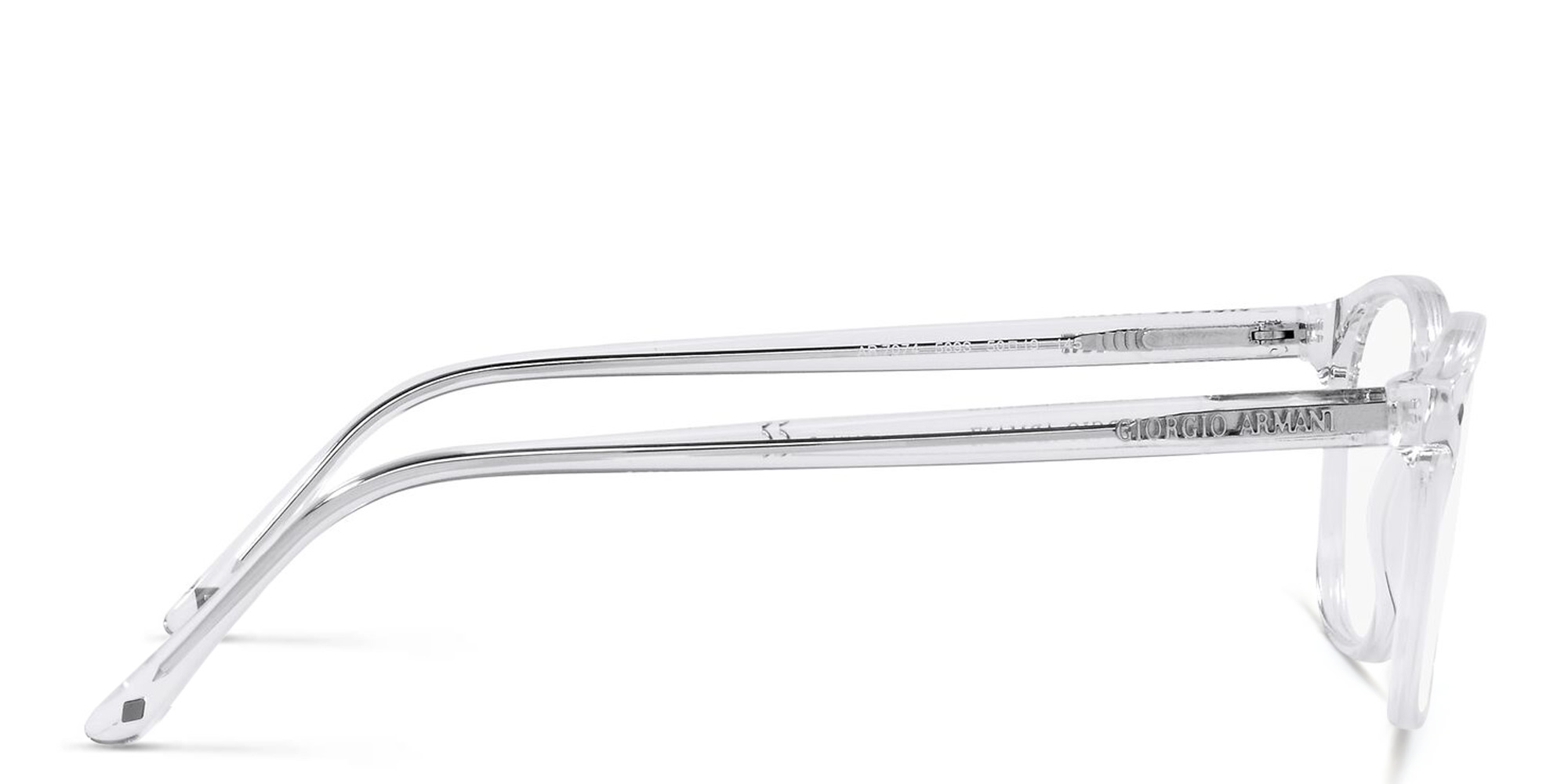 GIORGIO ARMANI Panthos Eyeglasses in Clear – Product Photo 3